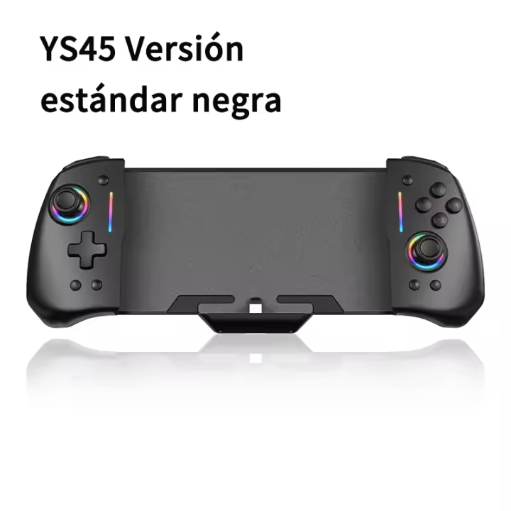 YS43 YS44 YS45 para Aplicable a Switch, Gamepad todo en uno RGB, controlador de mano transparente colorido con TURBO de 6 ejes - 1