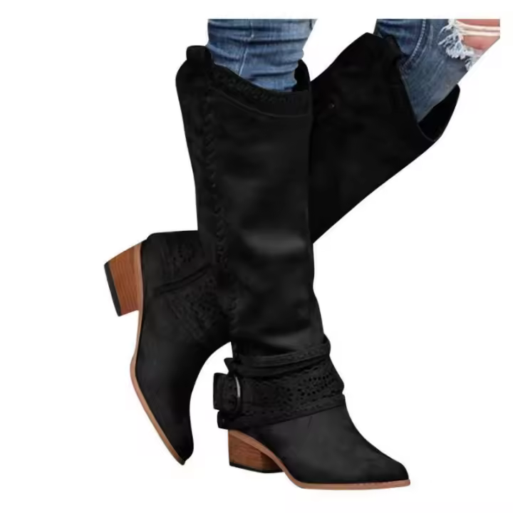 Botas nuevas de invierno 40-43 botas de hombre altas de gran tamaño zapatos de mujer - 1