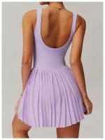 Mono Deportivo Sexy para Mujer Vestido de Yoga de Poliéster Conjunto de Gimnasio - details 22
