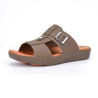 Sandalias de Cuero para Hombres GUYISA Suelas Gruesas, Antideslizantes, Acogedoras para Interiores y Exteriores - details 4