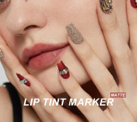 Lápiz Líquido Labial, delineador de labios Antiadherente, 6 colores disponibles - details 2