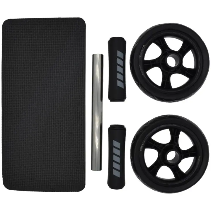 Rueda de Rodillo Ab Roller de Alta Calidad Equipo Fitness Silencioso Antideslizante Rueda Abdominal para Ejercicio y Musculación en el Gimnasio - 1