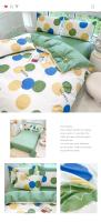 Juego de Ropa de Cama de Algodón Puro de Alta Calidad para el Hogar con Funda de Edredón de Manga Reina 100% Algodón Amigable con la Piel con Sábanas y Fundas de Confort - details 41