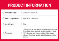 Crema Protectora Solar SPF50 Duradera, Impermeable, Protectora UV para Cara y Cuerpo - details 2