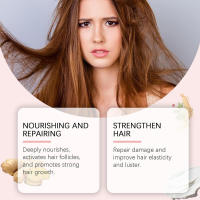 Mascarilla capilar hidratante, suave, brillante y nutritiva con queratina - details 4