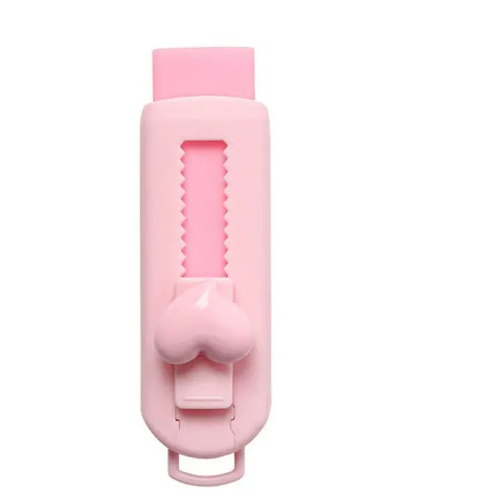 Dispensador de cinta, juego de grapadora, removedor de grapas, Clips de papel, Kit de papelería de oficina, tijera y pestañas, accesorios de escritorio de Color macarrón - 1