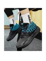 Zapatillas deportivas para hombre 2025, nuevas zapatillas deportivas de verano de malla transpirable para estudiantes, zapatillas de baloncesto de combate reales para jóvenes, zapatillas de colores - details 1