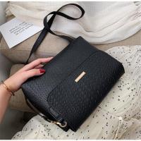 Bolso de Hombro para Mujer Simple Tipo Mensajero con Flap en Cuero PU Bolso Cruzado Casual Negro para Señora - details 14