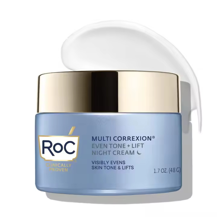 RoC Multi Correxion 5 en 1 Crema de noche facial restauradora/antienvejecimiento con hexinol, 1,7 onzas (la presentación puede variar) - 1