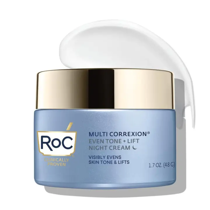 RoC Multi Correxion 5 en 1 Crema de noche facial restauradora/antienvejecimiento con hexinol, 1,7 onzas (la presentación puede variar) - 1