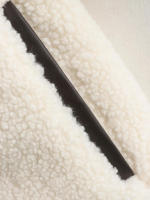 TRAFZA-chaquetas cálidas para mujer, abrigos gruesos de manga larga con cuello redondo, de una sola botonadura, a la moda, para invierno, 2024 - details 11