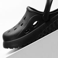 Lucyever-zapatos de verano con agujeros para mujer, zuecos de Punta cerrada sólidos, zapatillas de playa de Eva, toboganes antideslizantes con nubes, 2024 - details 4