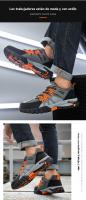 Zapatos de Seguridad Hombre Antiolor 2024 |   Punta de Acero Antipinzamiento · Suela Antiperforación · Aislante 10KV · Transpirable para Verano (Talles 38-46) - details 9