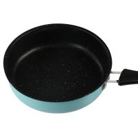 Utensilios de cocina Mini sartén antiadherente de 12cm con revestimiento antiadherente, sartén para freír huevos con mango largo, olla para tortilla profesional ligera, tocino - details 4