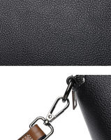 Bolso bandolera de mujer de diseño simple, pequeño, de color sólido, casual, de cuero PU, para teléfono. - details 19