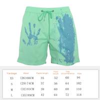 Pantalones cortos de playa que cambian de color al agua, bañadores de estilo caliente que cambian de color, sensación cálida - details 8