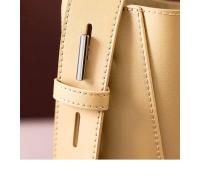 Mochila de Lujo de Cuero Genuino Leten Diseño de Parasaje a la Moda Gran Capacidad - details 7