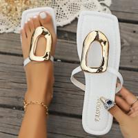 Zapatillas de Color Liso de Moda para Mujer, Zapatillas Planas cómodas e Informales para Verano, Zapatos Ligeros y Transpirables para Uso Diario, Zapatos de Tendencia - details 3