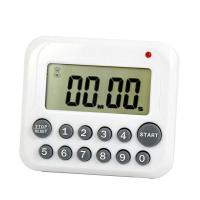 Temporizador eléctrico Digital LCD, deportes escolares, cocina, 12 teclas, cuenta atrás, Stopcontact, despertador magnético de café - details 0