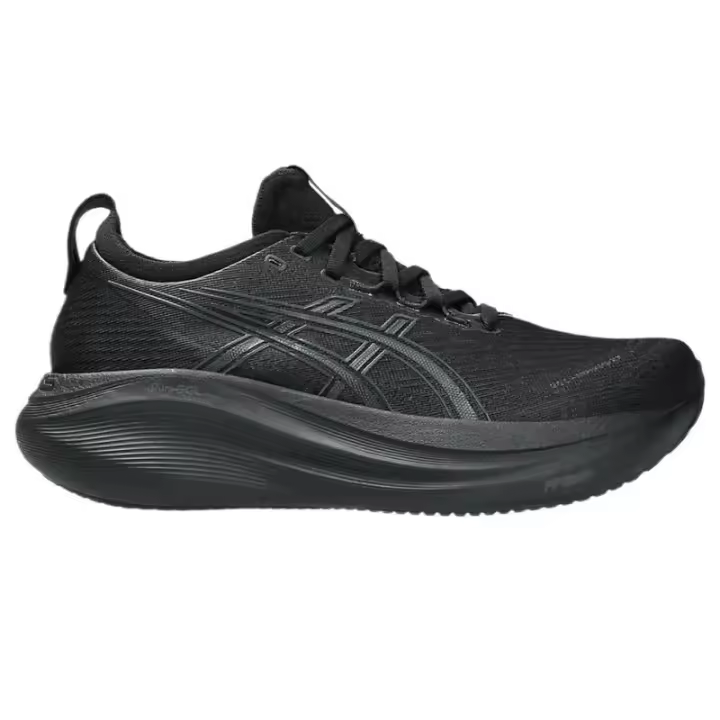 Leten GEL-NIMBUS 27 (D WIDE) ZAPATILLAS DE RUNNING PARA MUJER EN NEGRO/GRIS GRAFITO - 1