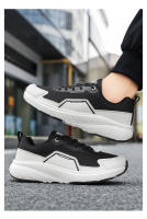 2025 primavera nuevos zapatos de los hombres zapatos deportivos antideslizantes absorción de golpes botón giratorio al aire libre senderismo zapatos de senderismo zapatos de jogging de los hombres - details 3