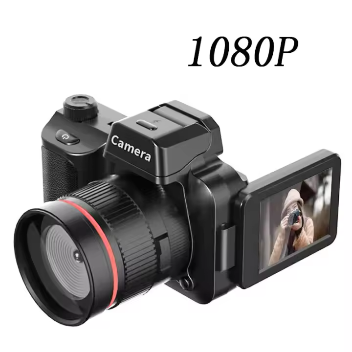 Cámara Digital Portátil 1080p Gizli Zoom 16x Visión Nocturna Grabación Profesional - 1