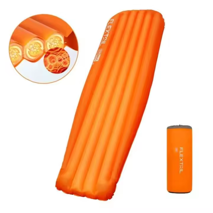 FLEXTAILGEAR ZERO MATTRESS MUMMY - Colchoneta aislante para dormir con valor R de 6,0/5,6, colchoneta de camping ultraligera - 1