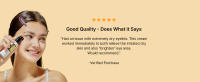 good quality does what it says extremely dry immediately relieve irritated skin brighten recommend