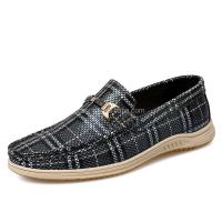 Beige de alta calidad para diseño de verano para hombre, marca de moda estilo Nueva York, marca de mocasines de cuero genuino, calzado deportivo 2025 - details 5