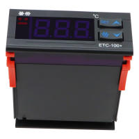 ETC-100+ Digital Temperature Controller Microcomputer Thermostats Thermostat Refrigeration Alarm 220V NTC sensor 50%off - details 7