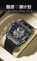 Reloj de hombre de marca suiza, hueco, luminoso e impermeable. - details 14