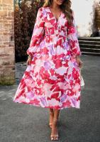 Vestido de manga larga para mujer, estilo retro elegante y bonito, novedad - details 2