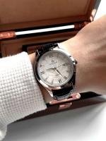 Reloj de Lujo UTHAI Automático Correa de Cuero Impermeable Reloj de Cuarzo Elegante para Hombres - details 6