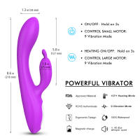 Juguetes sexuales, masturbación femenina, juguetes sexuales para adultos, vibrador de conejo caliente femenino - details 19