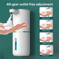 Dispensador automático de jabón de espuma, lavador de manos inteligente para baño con carga USB ABS, 380ML - details 3