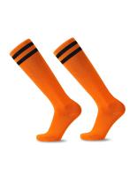 Calcetines de Fútbol a Rayas Blancas y Negras Altura del Tobillo Ideal para Hombres, Niños, Mujeres - details 7