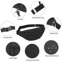 Riñonera Mujer Hombre con Conector para Auriculares, bolso para Entrenamiento al Aire Libre, Viajes, Correr, Senderismo - details 7