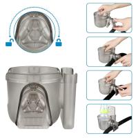 Soporte de Taza y Teléfono 2 en 1 Porta Copos de Bicicleta, Silla de Ocio, Camarón - details 5