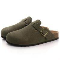 Zapatillas de Corcho de Gamuza a la Moda para Hombres Sandalias de Soporte para Arco - details 16