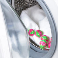 Bolas De Limpieza Para Lavadora 2/4pcs Eliminador De Pelo De Animales Reutilizable Filtro De Ropa Accesorio Para Lavadora Elimina Pelos Y Evita Enredos - details 14