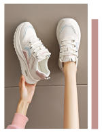 Ins versión coreana nuevo papá para mujeres 2025 primavera ligero estudiante deportes correr casual al aire libre zapatos de suela gruesa - details 15