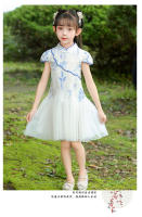 Hanfu para niñas, novedad de verano, falda de princesa nacional, vestido Cheongsam de estilo antiguo de hadas para niños - details 13
