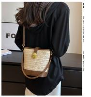 Nueva Bolsa de Verano 2025 Bolsa de Cruz Retro Versátil Estilo Tejido de Internet Famoso - details 0