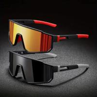Gafas de ciclismo de gran tamaño para hombre, gafas de sol con revestimiento colorido a prueba de viento para bicicleta, deportes al aire libre, motocicleta - details 11