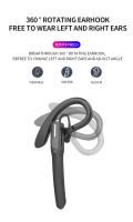 VAORLO-auriculares inalámbricos para negocios, dispositivo de audio inteligente con cancelación activa de ruido, Bluetooth, modo de espera largo, para deporte y música - details 3
