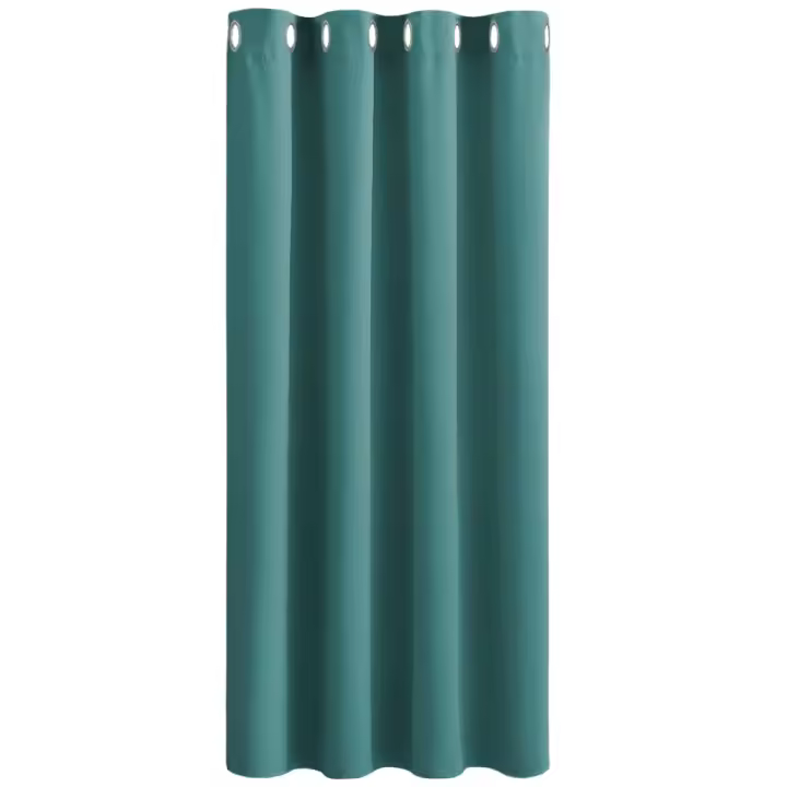 Cortinas Opacas con Ojales para salón, Cortina Aislantes térmicas para Dormitorio, 1 Pieza - 1
