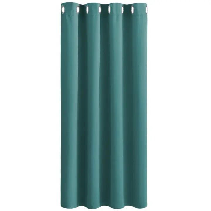 Cortinas opacas con persianas para sala de estar, cortina aislante para dormitorio, 1 pieza - 1