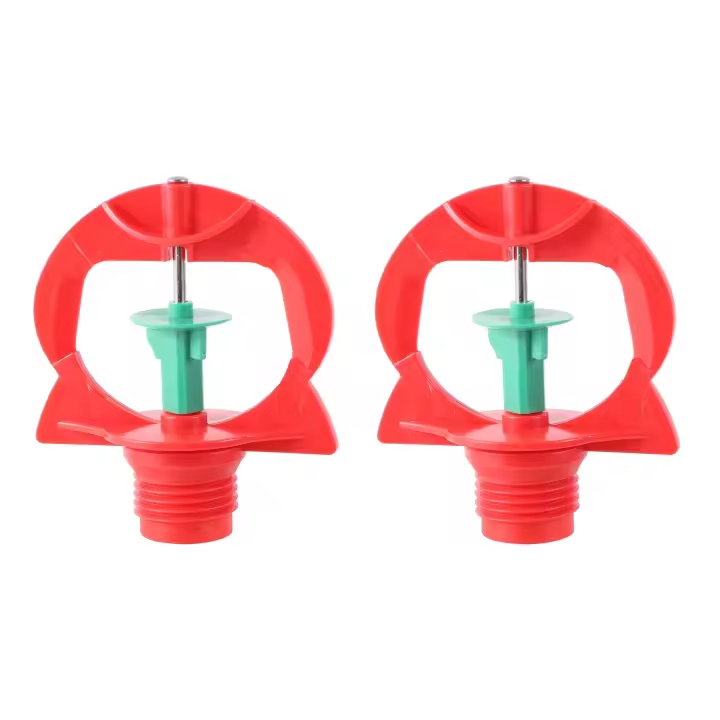 Aspersores de jardín automáticos de 5 piezas, sistema de rociador de agua giratorio de 360 grados, suministros de jardín - 1