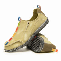 Zapatos de lona informales para hombre, mocasines transpirables, suaves y cómodos, antideslizantes, sin cordones, para conducir - details 20