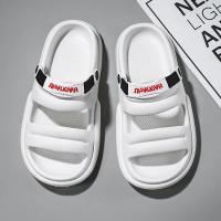 Zapatillas hombre verano 2024 nuevo uso exterior niños pisando mierda sensación deportes conducción sandalias de playa de suela blanda de doble propósito - details 0